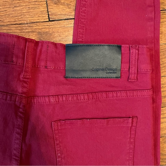 Men’s Skinny Stretch Red Jeans (32) - Picture 6 of 6